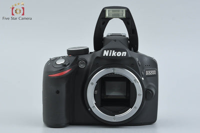 [Used] Nikon D3200 18-55 VR Lens Kit Black - Low Shutter Count