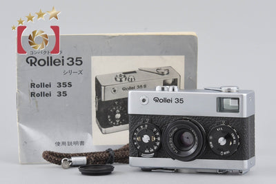 【中古】Rollei ローライ 35 シルバー コンパクトフィルムカメラ