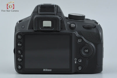 [Used] Nikon D3200 18-55 VR Lens Kit Black - Low Shutter Count