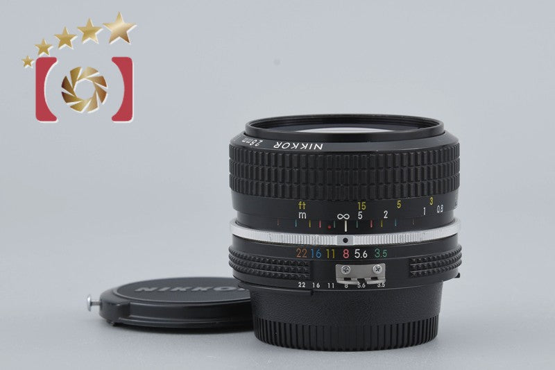 【中古】Nikon ニコン New NIKKOR 28mm f/3.5 Ai改