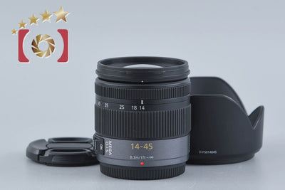 【中古】Panasonic パナソニック LUMIX G VARIO 14-45mm f/3.5-5.6 ASPH. MEGA O.I.S. H-FS014045
