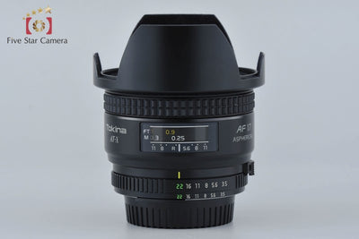 【中古】Tokina トキナー AT-X AF 17mm f/3.5 Aspherical ニコン用