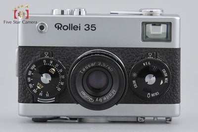 【中古】Rollei ローライ 35 シルバー コンパクトフィルムカメラ