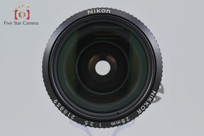 【中古】Nikon ニコン New NIKKOR 28mm f/3.5 Ai改
