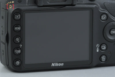 [Used] Nikon D3200 18-55 VR Lens Kit Black - Low Shutter Count
