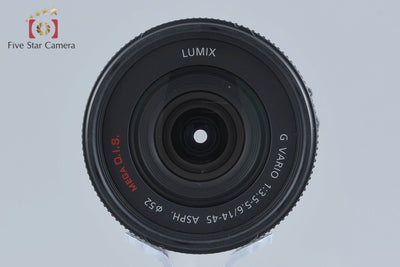 【中古】Panasonic パナソニック LUMIX G VARIO 14-45mm f/3.5-5.6 ASPH. MEGA O.I.S. H-FS014045