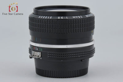 【中古】Nikon ニコン New NIKKOR 28mm f/3.5 Ai改