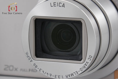 【Used】Panasonic パナソニック LUMIX DMC-TZ35 White Compact Digital Camera with Original Box