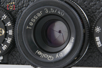 【中古】Rollei ローライ 35 シルバー コンパクトフィルムカメラ