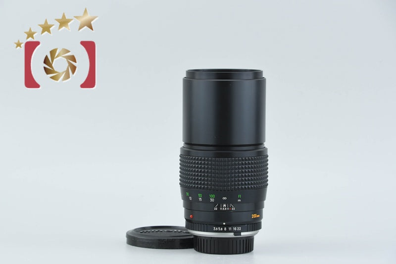 【中古】MINOLTA ミノルタ MC TELE ROKKOR 200mm f/3.5