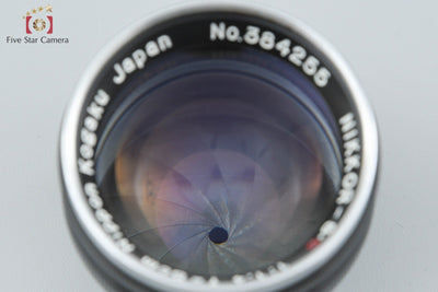 【中古】Nikon ニコン NIKKOR-S.C 50mm f/1.4 ニコンSマウント