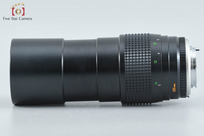 【中古】MINOLTA ミノルタ MC TELE ROKKOR 200mm f/3.5