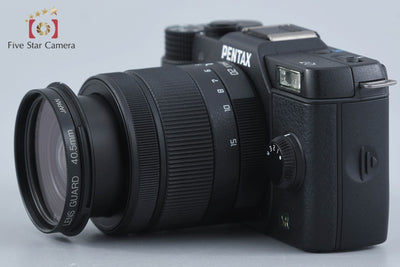 【中古】PENTAX ペンタックス Q7 ズームレンズキット ブラック 元箱付き