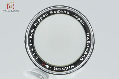 【中古】Nikon ニコン NIKKOR-S.C 50mm f/1.4 ニコンSマウント