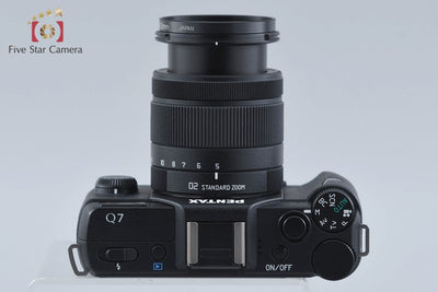 【中古】PENTAX ペンタックス Q7 ズームレンズキット ブラック 元箱付き