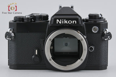 [Used] Nikon FE Black Film SLR Camera