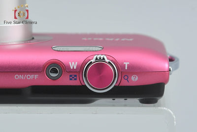 [Used] Nikon COOLPIX S3300 Strawberry Pink Compact Digital Camera