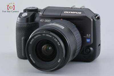 Used OLYMPUS E-300 + ZUIKO DIGITAL 14-45mm f/3.5-5.6 + ZUIKO DIGITAL 40-150mm f/3.5-4.5 - Low Shutter Count