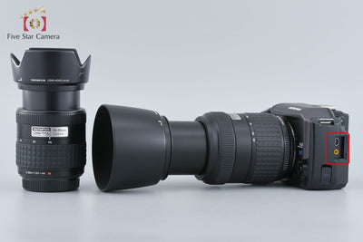 Used OLYMPUS E-300 + ZUIKO DIGITAL 14-45mm f/3.5-5.6 + ZUIKO DIGITAL 40-150mm f/3.5-4.5 - Low Shutter Count