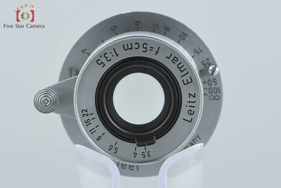 [Used] Leica Elmar 50mm f/3.5 Collapsible L39 Leica Screw Mount