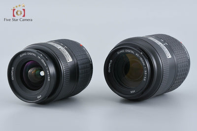 Used OLYMPUS E-300 + ZUIKO DIGITAL 14-45mm f/3.5-5.6 + ZUIKO DIGITAL 40-150mm f/3.5-4.5 - Low Shutter Count