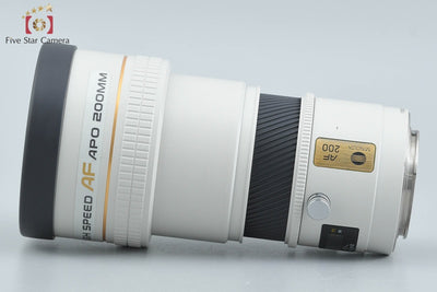 [Used] MINOLTA AF APO TELE 200mm f/2.8 G HIGH SPEED