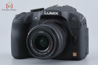 [Used] Panasonic LUMIX DMC-G6W Double Zoom Lens Kit Black