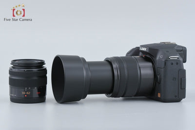 [Used] Panasonic LUMIX DMC-G6W Double Zoom Lens Kit Black