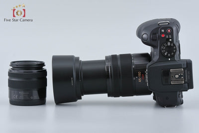 [Used] Panasonic LUMIX DMC-G6W Double Zoom Lens Kit Black