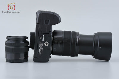 [Used] Panasonic LUMIX DMC-G6W Double Zoom Lens Kit Black