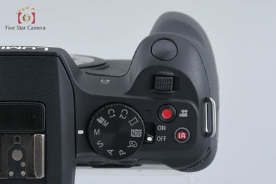 [Used] Panasonic LUMIX DMC-G6W Double Zoom Lens Kit Black