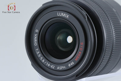 [Used] Panasonic LUMIX DMC-G6W Double Zoom Lens Kit Black