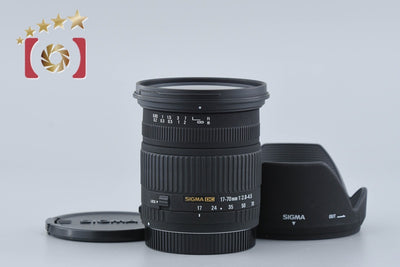 【中古】SIGMA シグマ 17-70mm f/2.8-4.5 DC キヤノン用