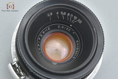 【中古】Jupiter-12 ジュピター 35mm f/2.8 コンタックスRFマウント用