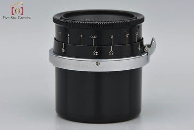 【中古】Jupiter-12 ジュピター 35mm f/2.8 コンタックスRFマウント用