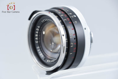 【中古】Leica ライカ SUMMILUX 35mm f/1.4 スチールリム ブラックリペイント