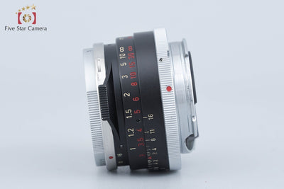 【中古】Leica ライカ SUMMILUX 35mm f/1.4 スチールリム ブラックリペイント