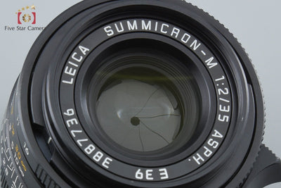 【中古】Leica ライカ SUMMICRON-M 35mm f/2 ASPH. 11879