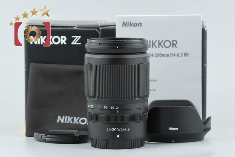 【中古】Nikon ニコン NIKKOR Z 24-200mm f/4-6.3 VR 元箱付き