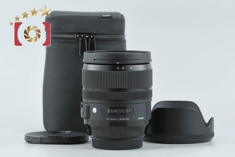 【中古】SIGMA シグマ Art 24-70mm f/2.8 DG OS HSM キヤノン用