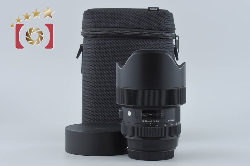【中古】SIGMA シグマ Art 14-24mm f/2.8 DG HSM キヤノン用