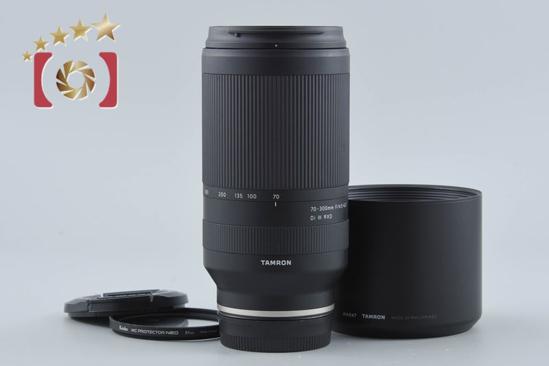 【中古】TAMRON タムロン A047 70-300mm f/4.5-6.3 Di III RXD ソニーEマウント用