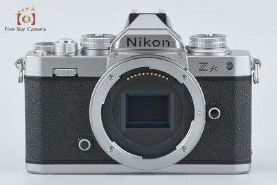 【中古】Nikon ニコン Z fc シルバー ミラーレス一眼カメラ シャッター回数僅少