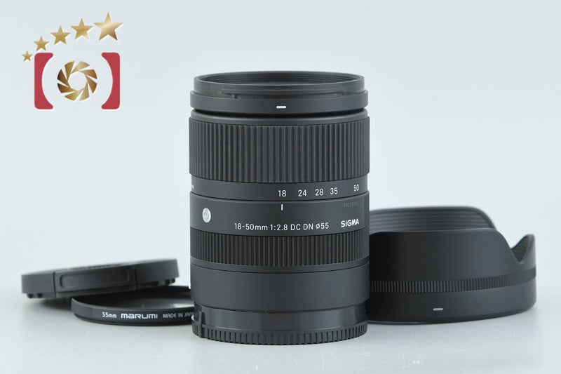 【中古】SIGMA シグマ 18-50mm f/2.8 DC DN Contemporary ソニーEマウント用