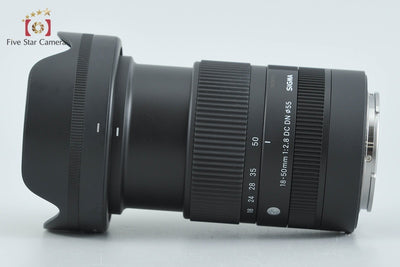 【中古】SIGMA シグマ 18-50mm f/2.8 DC DN Contemporary ソニーEマウント用