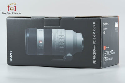 【中古】SONY ソニー FE 70-200mm f/2.8 GM OSS II SEL70200GM2 元箱付き