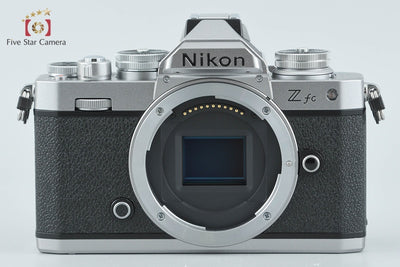 【中古】Nikon ニコン Z fc シルバー ミラーレス一眼カメラ シャッター回数僅少 元箱付き