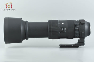 【中古】SIGMA シグマ 60-600mm f/4.5-6.3 DG OS HSM Sports キヤノン用 元箱付き