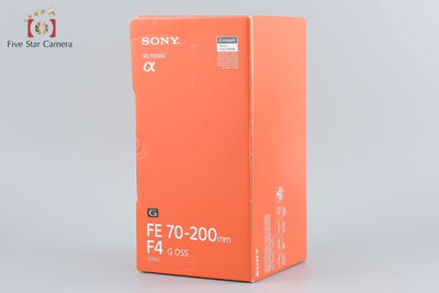 【中古】SONY ソニー FE 70-200mm f/4 G OSS SEL70200G 元箱付き