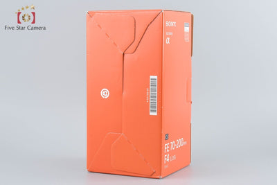 【中古】SONY ソニー FE 70-200mm f/4 G OSS SEL70200G 元箱付き